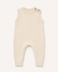 Knitted Baby Romper | Button Shoulder